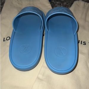 LOUIS VUITTON - MONOGRAM SUNBATH MULES - SZ 36 – RE.LUXE AU